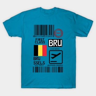 Brussels travel tag T-Shirt